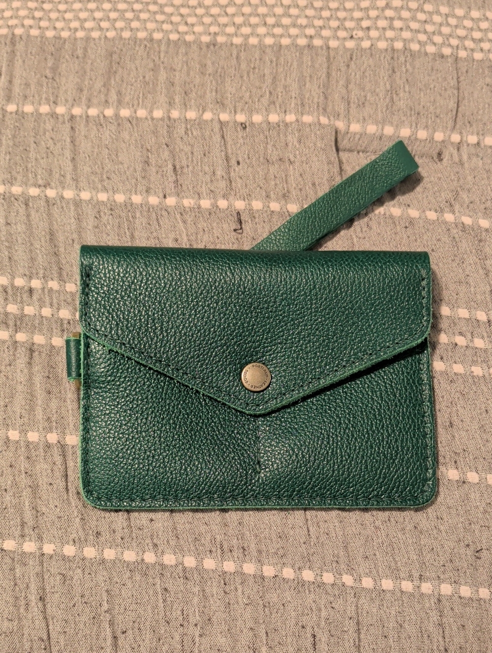 NWOT Portland Leather Passport Wristlet - Bacalar